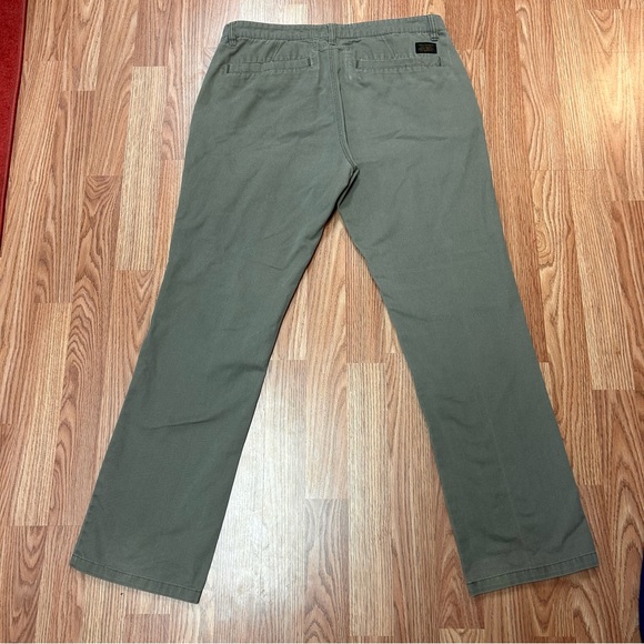 Matrix Marc Johnson Men’s Pants Size 34x30 Grey/Green Stretch Straight - Picture 3 of 3